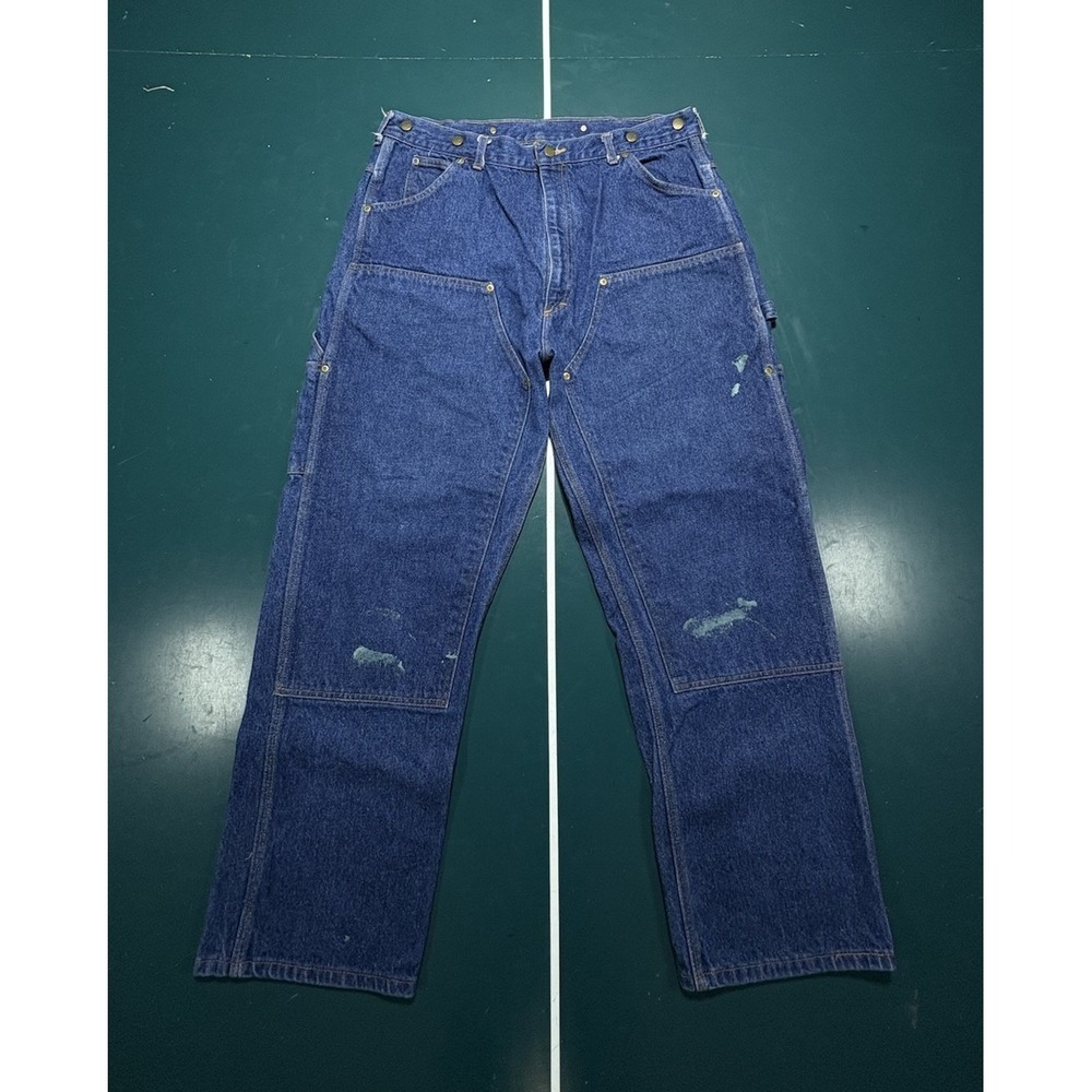 Vintage Walls Double Knee Carpenter Jeans Men's 36x30 Logger‎ Workwear USA Made